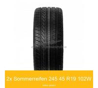 2-er Satz 245/45 R19 102W Nordexx NS-9100 XL Sommerreifen | 59074