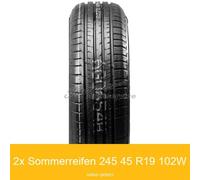 2-er Satz 245/45 R19 102W Tomket Sport XL Sommerreifen | 14272