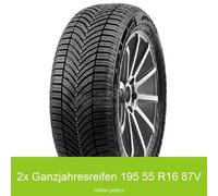 2-er Satz Aplus AS-909 3PMSF XL Allwetterreifen 195/55 R16 87V | 7166