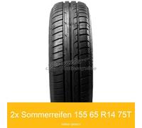 2-er Satz Fulda EcoControl Sommerreifen 155/65 R14 75T | 12510