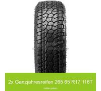 2-er Satz Ganzjahresreifen 265/65 R17 116T Radar Renegade AT 5 3PMSF XL | 44617