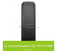 2-er Satz Ganzjahresreifen Kenda Kenetica 4S KR-202 3PMSF 225/55 R16 99W | 39798