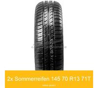 2-er Satz Hankook Optimo K-715 145/70 R13 71T Sommerreifen | 61095