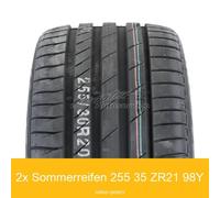 2-er Satz Kumho Ecsta PS-71 XL 255/35 R21 98Y Sommerreifen | 44064