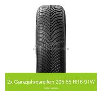 2-er Satz Michelin CrossClimate 2 3PMSF 205/55 R16 91W Ganzjahresreifen | 1459