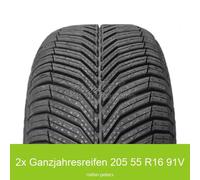 2-er Satz Michelin CrossClimate 3 3PMSF Ganzjahresreifen 205/55 R16 91V | 72536