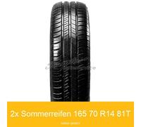 2-er Satz Michelin Energy Saver Plus Green-X 165/70 R14 81T Sommerreifen | 4755