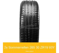 2-er Satz Michelin Pilot Sport 4-S XL 265/30 R19 93Y Sommerreifen | 7598