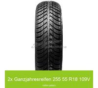 2-er Satz Nexen N-Blue 4-Season 3PMSF XL 255/55 R18 109V Allwetterreifen | 56983