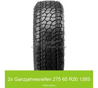 2-er Satz Radar Renegade AT 5 3PMSF OWL Ganzjahresreifen 275/65 R20 126S | 55128