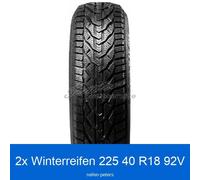 2-er Satz Riken Snow 3PMSF XL Winterreifen 225/40 R18 92V | 72944