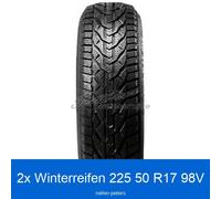 2-er Satz Riken Snow 3PMSF XL Winterreifen 225/50 R17 98V | 10785