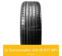 2-er Satz Sava Intensa UHP 2 XL 245/45 R17 99Y Sommerreifen | 3111