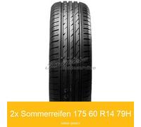 2-er Satz Sommerreifen 175/60 R14 79H Nexen N-Blue HD Plus | 47176