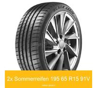 2-er Satz Sommerreifen 195/65 R15 91V Black Arrow Dart Sport | 6613