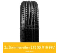 2-er Satz Sommerreifen 215/55 R18 99V Fortuna EcoPlus SUV XL | 66560