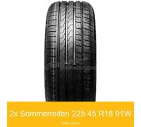 2-er Satz Sommerreifen 225/45 R18 91W Pirelli Cinturato P-7 MO | 73280