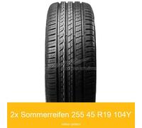 2-er Satz Sommerreifen 255/45 R19 104Y Barum Bravuris 5 HM XL | 92235