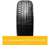 2-er Satz Sommerreifen 275/45 R19 108Y Gripmax Stature H/T | 36427