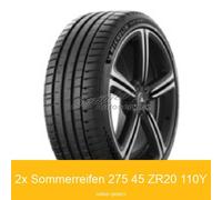 2-er Satz Sommerreifen 275/45 R20 110Y Michelin Pilot Sport 5 XL | 84404
