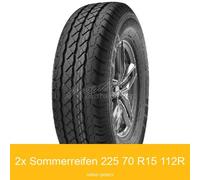2-er Satz Sommerreifen Aplus A-867 225/70 R15 C 112R | 17417