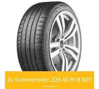 2-er Satz Sommerreifen Bridgestone Potenza S-005 XL 225/40 R18 92Y | 84917