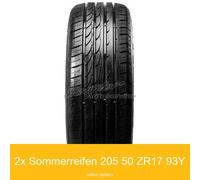 2-er Satz Sommerreifen Radar Dimax R8 XL 205/50 R17 93Y | 34868