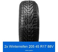 2-er Satz Taurus Winter 3PMSF XL Winterreifen 205/45 R17 88V | 93661