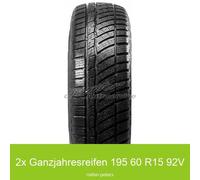 2-er Satz Tomket AllYear 3 3PMSF XL Ganzjahresreifen 195/60 R15 92V | 23635