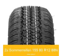 2-er Satz Tracmax RF-08 Sommerreifen 155/80 R12 C 88N | 68826