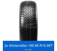 2-er Satz Tracmax X-Privilo S-130 3PMSF XL Winterreifen 195/65 R15 95T | 65449