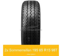 2-er Satz Triangle TR 652 195/65 R15 98T Sommerreifen | 23813