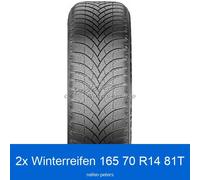 2-er Satz Winterreifen 165/70 R14 81T Semperit Speed-Grip 5 3PMSF | 14359