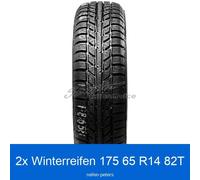 2-er Satz Winterreifen 175/65 R14 82T Yokohama W.drive V-903 3PMSF | 44306