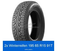 2-er Satz Winterreifen 195/65 R15 91T Rovelo RWT-768 3PMSF | 22737