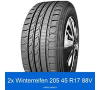 2-er Satz Winterreifen 205/45 R17 88V Rotalla S-210 3PMSF XL | 91422