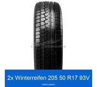 2-er Satz Winterreifen 205/50 R17 93V Zeetex WH-1000 3PMSF XL | 23058