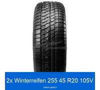 2-er Satz Winterreifen 255/45 R20 105V Kumho WP71 3PMSF XL | 35109
