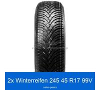 2-er Satz Winterreifen Kleber Krisalp HP-3 3PMSF XL 245/45 R17 99V | 52219