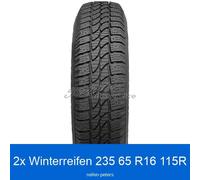 2-er Satz Winterreifen Tigar Cargo Speed Winter 3PMSF 235/65 R16 115R | 2501