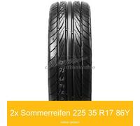 2-er Satz Yokohama S Drive AS01 Sommerreifen 225/35 R17 86Y | 73839