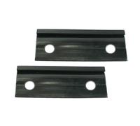 2 Gummi Keder Lenkerschale Abdeckung Köder schwarz pass f Simson KR51 Schwalbe