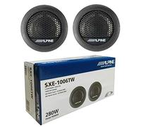 2 hochtöner kompatibel mit Alpine SXE-1006TW 45 watt rms 280 watt max 3 cm Tiefe mit Durchmesser 1,5 cm empfindlichkeit 88 db spl SQL Auto, pro Paar