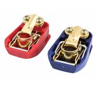 2 Kfz Pkw Boot Auto Batterie Polklemmen Set Batterieklemmen Satz Trennschalter