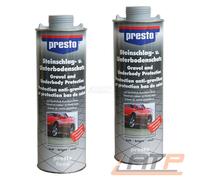 2 L PRESTO STEINSCHLAG UNTERBODENSCHUTZ UBS GRAU HELL KORROSIONSSCHUTZ 603222