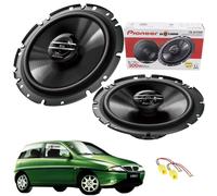 2 Lautsprecher Pioneer Koaxial Vorne für Lancia Y Ypsilon Von 1995-03
