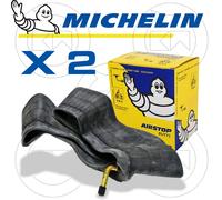 2 Luftkammern Michelin 10B4 Airstop Butyl Reifen 90/90-10 / 270-90