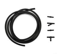 2 m Schlauch für Scheibenwaschanlage mit Anschluss, effizienter Anschluss an Strahlpumpen und für Düsen