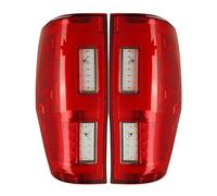2 PCS/Anhänger Rücklicht Bremslicht für Ford Ranger Raptor T6 T7 PX XL XLT MK1 MK2 2012-2019 LED, Auto Rücklicht Bremslicht Blinker Links und rechts Ersatzteile 2 pcs,Red