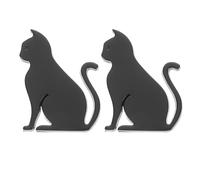 2 PCS Kfz Aufkleber Katzen Sticker Auto-Außendekor Autoabzeichen
